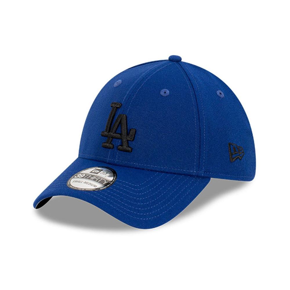 New Era Gorros MLB 39Thirty Stretch Fit Los Angeles Dodgers Dark Blue/Black/Grey