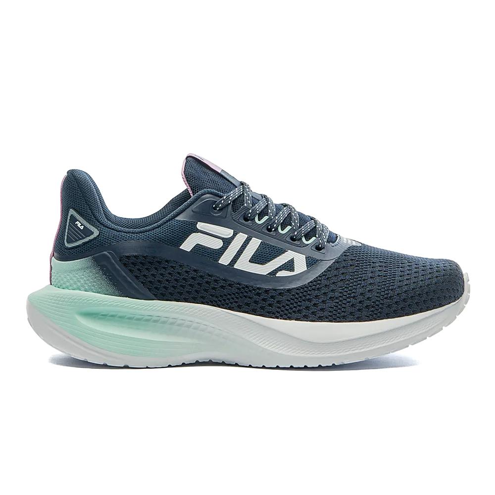 Fila Deportivos Femenino Training Efecto Marino/Plata/Verde Claro