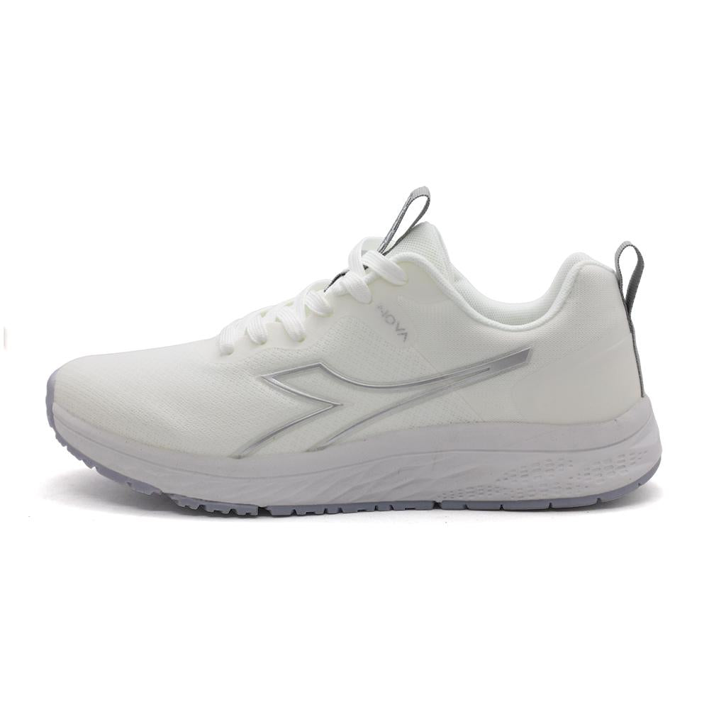 Diadora Running Masculino Nova White/Silver