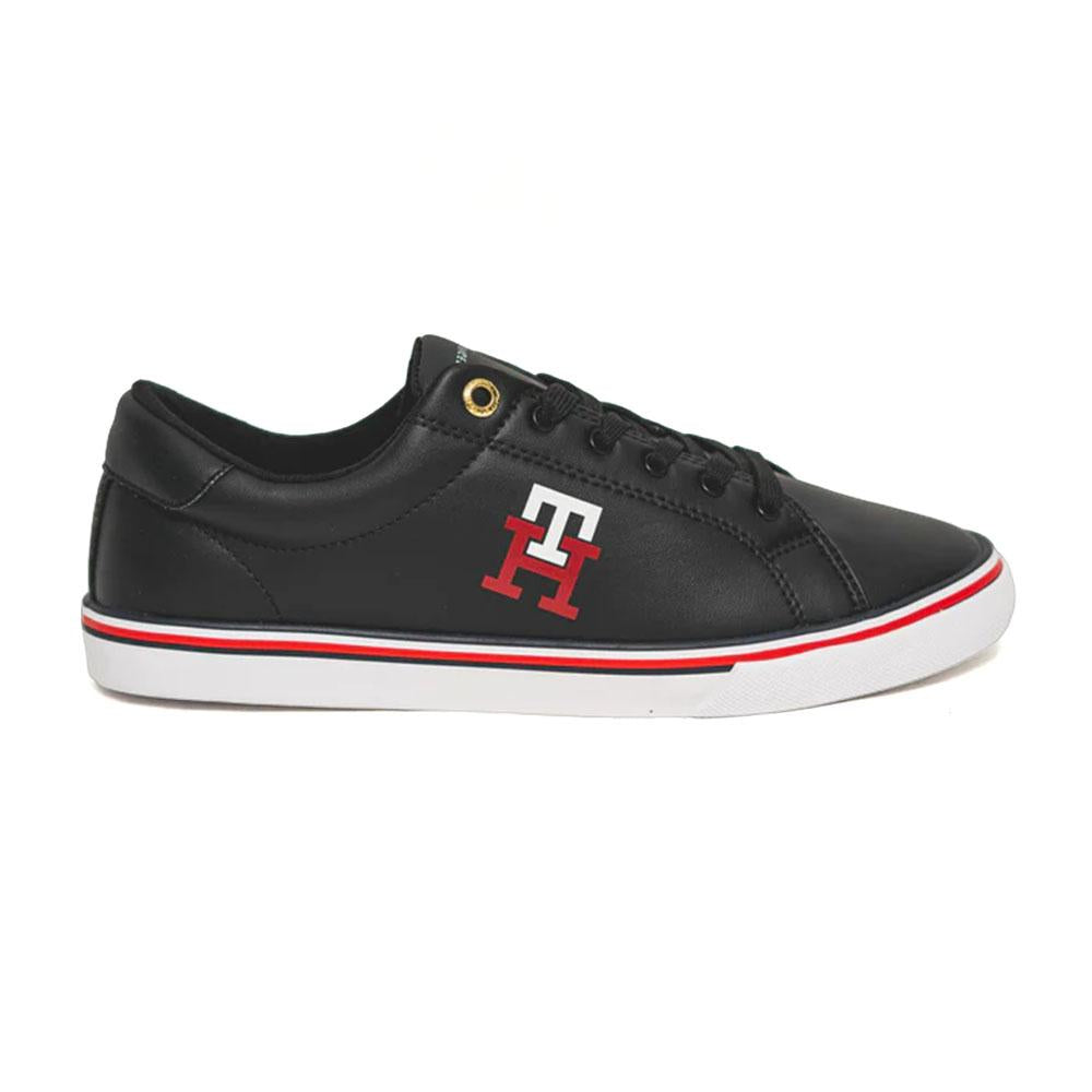 Tommy Hilfiger Casual Femenino Easy Monogram Sneaker Wmn Black