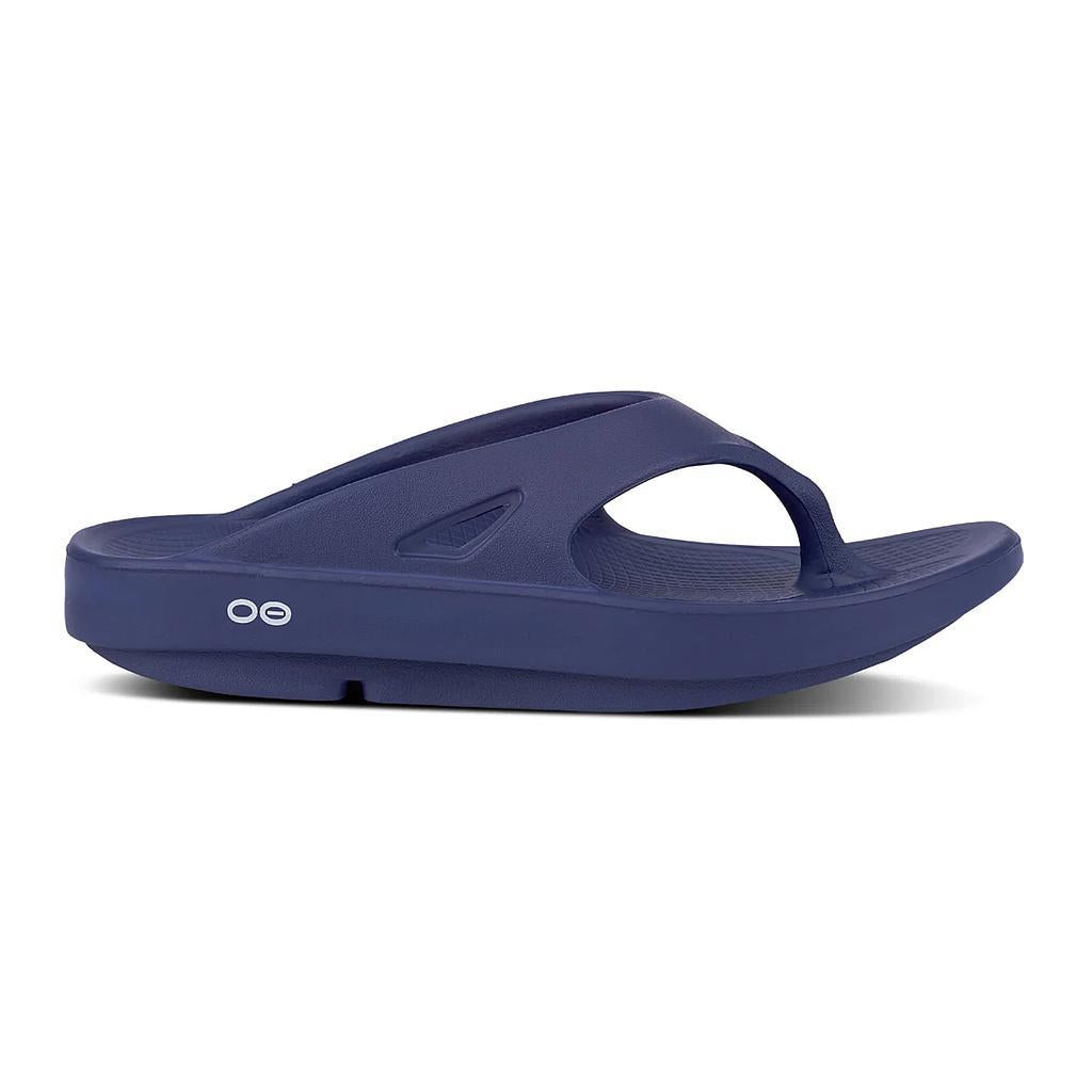 Oofos Zapatillas Unisex Active Recovery Ooriginal Thong Navy
