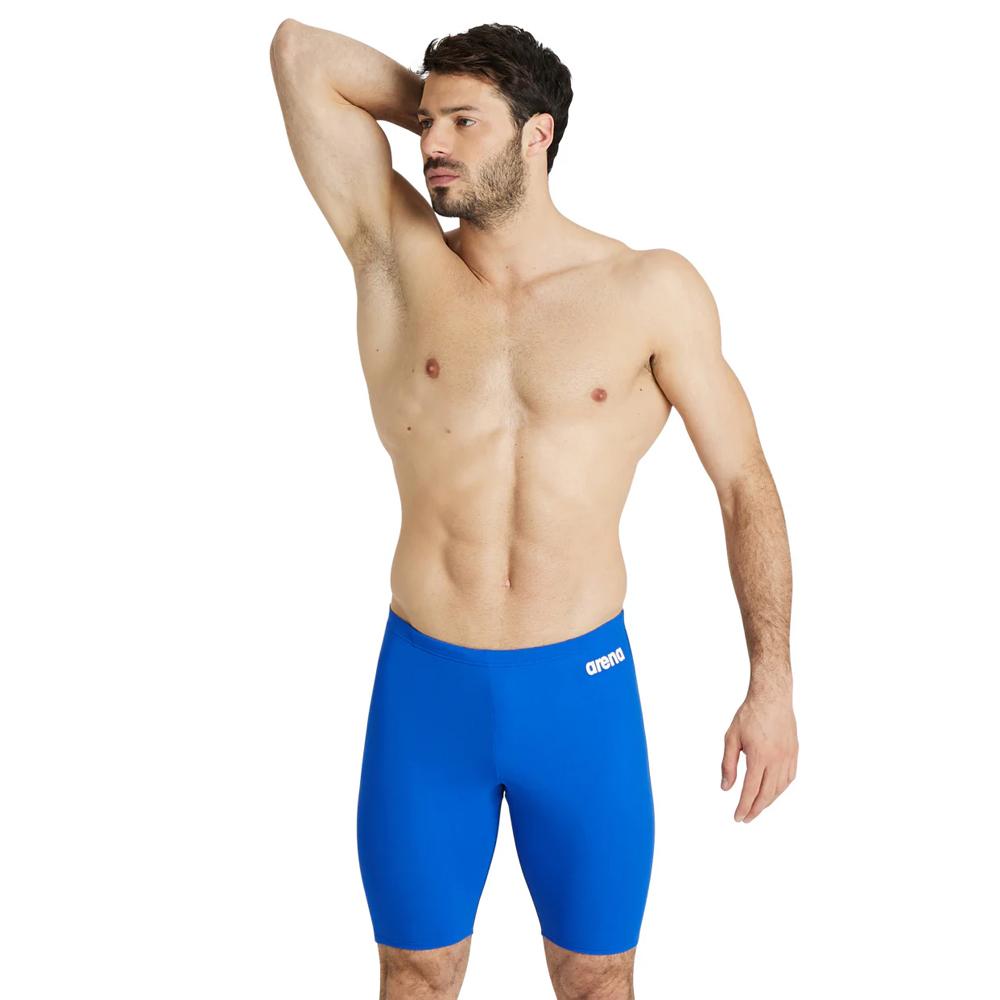 Arena Short de baño Masculino Natacion Team Swim Jammer Solid Royal White