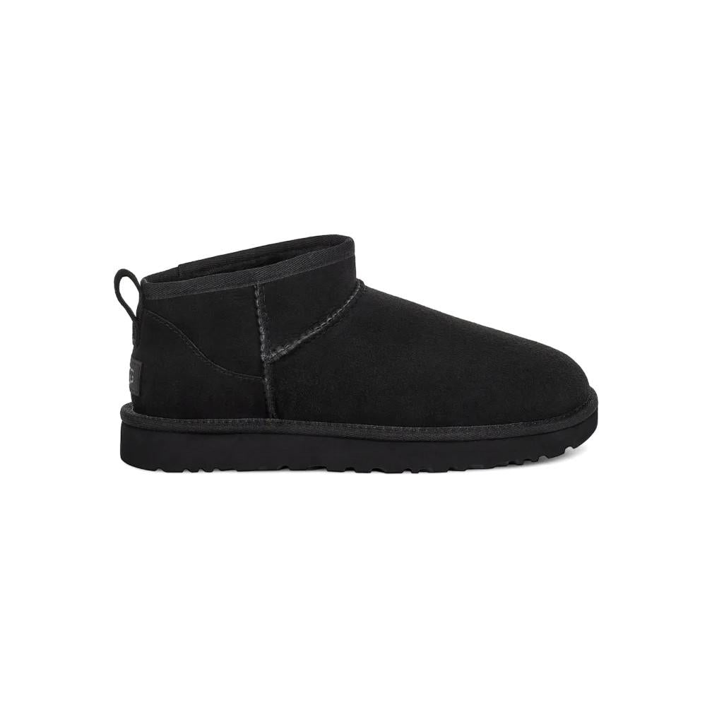 UGG Botas Femenino Moda Classic Ultra Mini Black