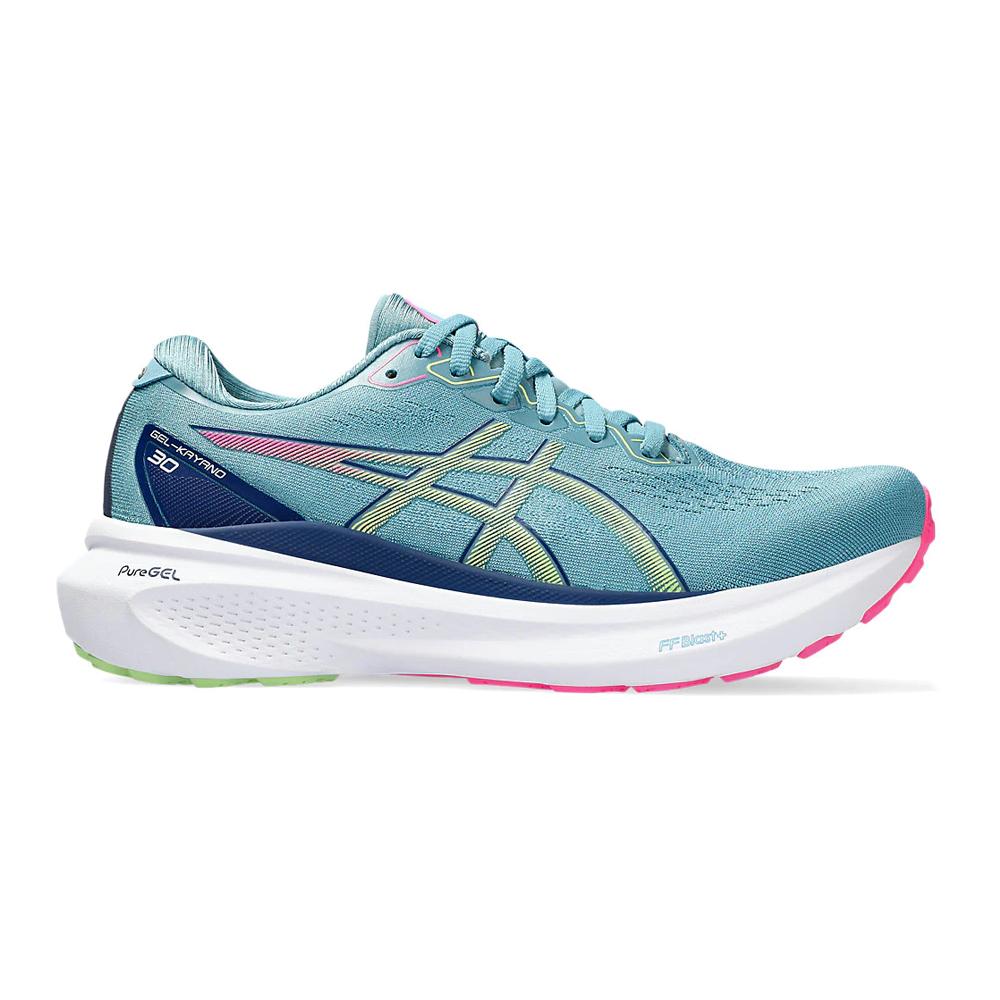 Asics Running Femenino Gel-Kayano 30 Blue/Lime Green