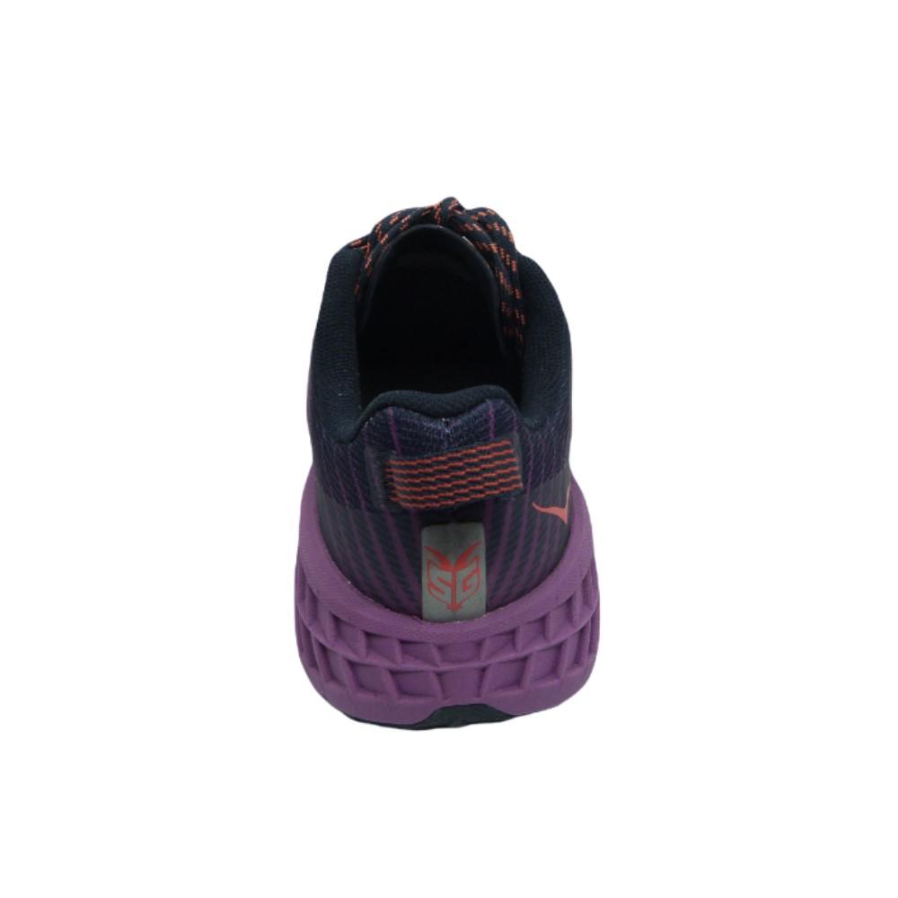 Hoka Running Femenino Speedgoat 4 Outer Space/Hot Coral