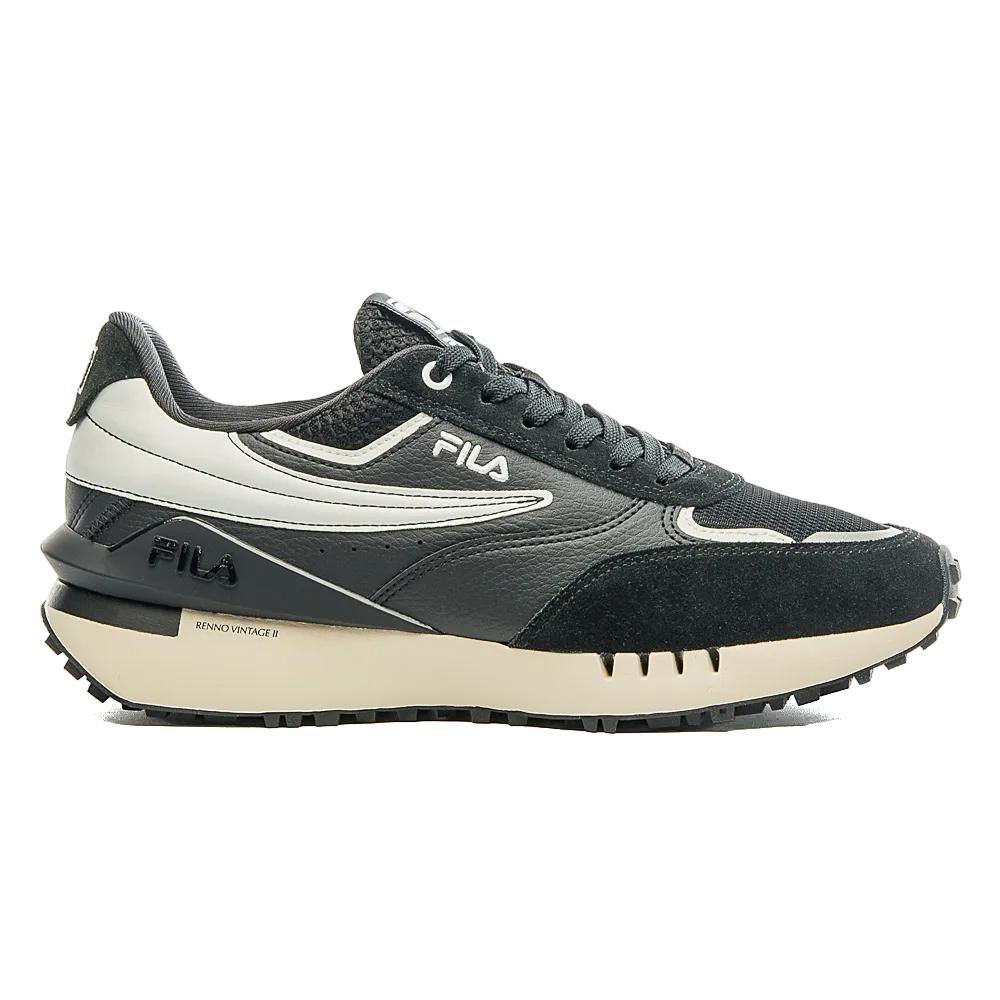 Fila Lifestyle Masculino Moda Renno Vintage II Preto/Blanco/Beige
