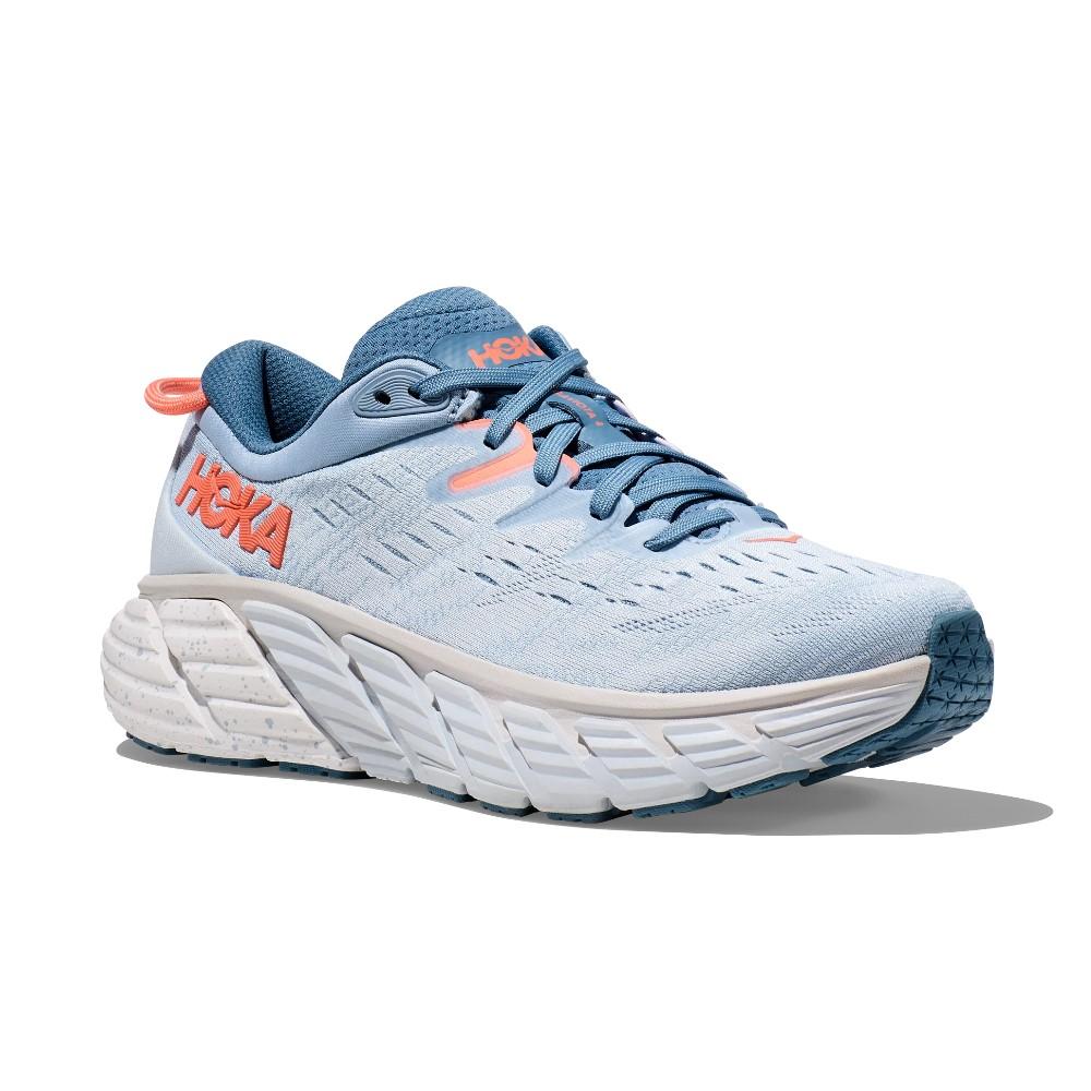 Hoka Running Femenino Gaviota 4 Blue Fog/Plein Air