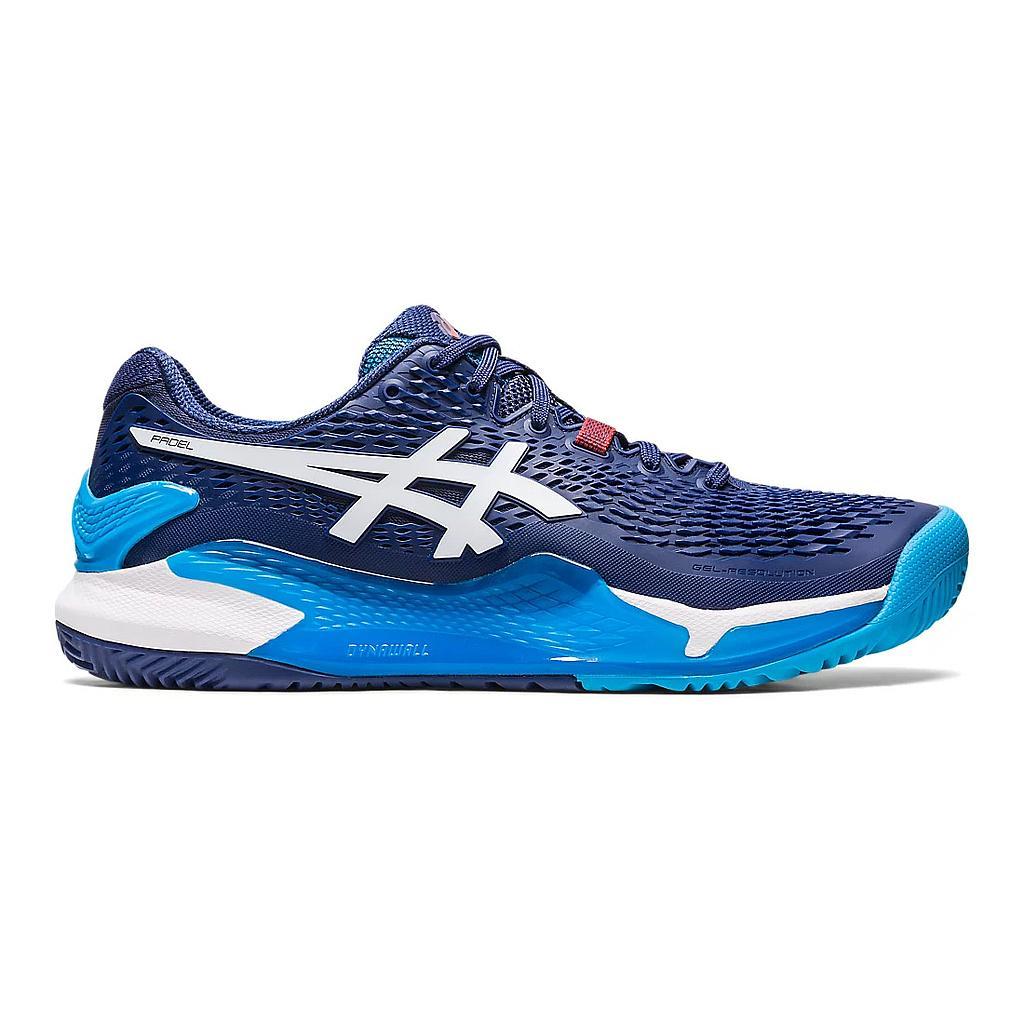 Asics Padel Masculino Gel-Resolution 9 Padel Indigo Blue/White