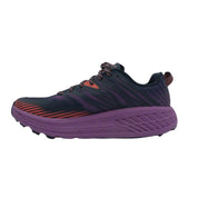 Hoka Running Femenino Speedgoat 4 Outer Space/Hot Coral
