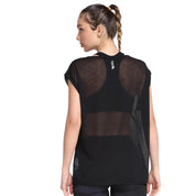 Fila Remera Femenino Light Run II Negro/Plata Reflectante