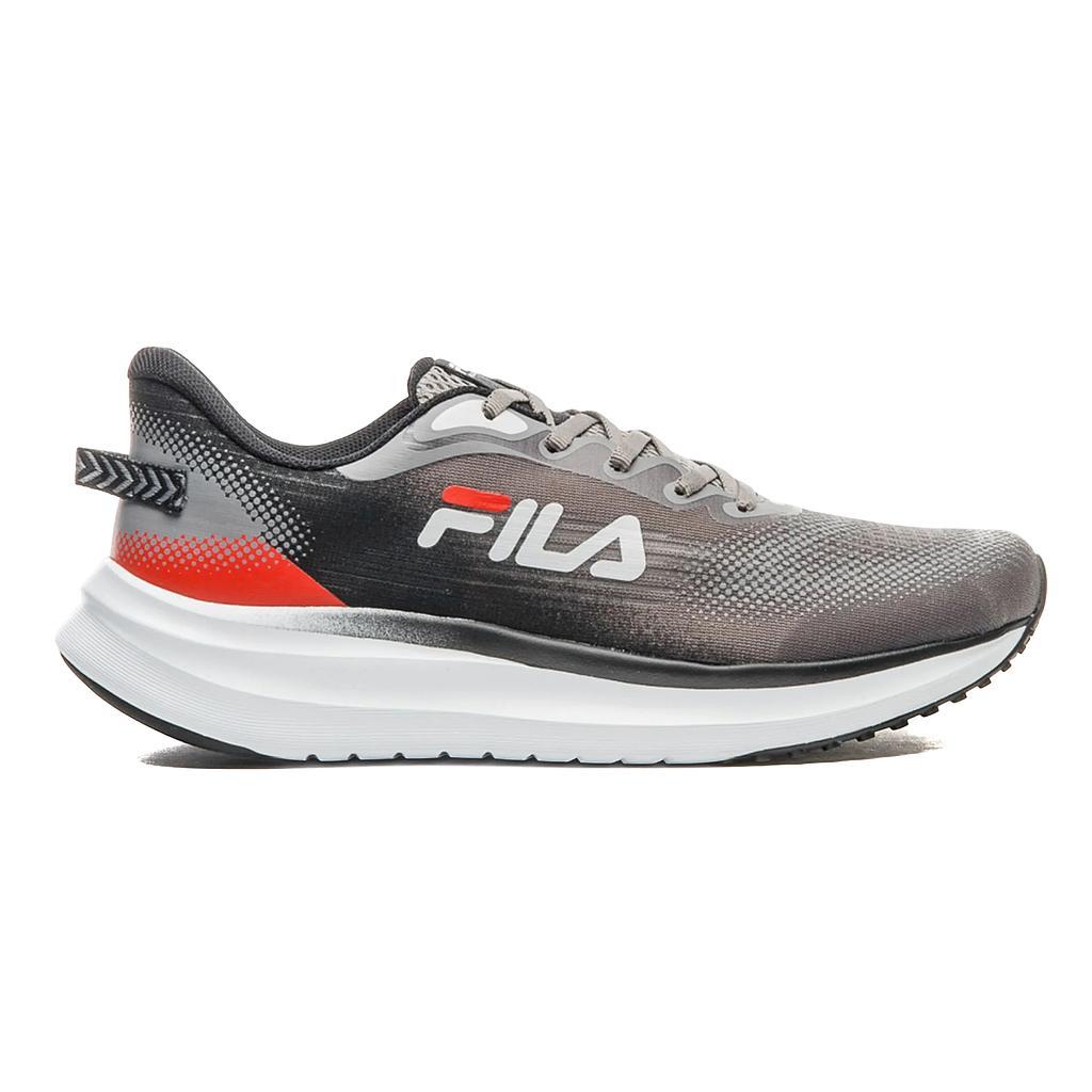 Fila Deportivos Masculino Running Racer Sky Grey/Black/Flame Scarlet