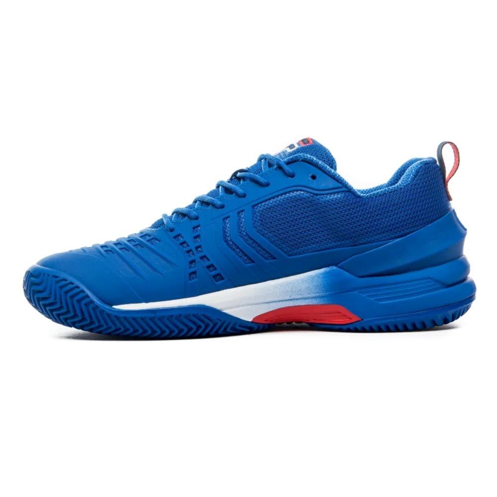 Fila Tenis Masculino Axilus Ace Clay Royal/Blanco/Rojo