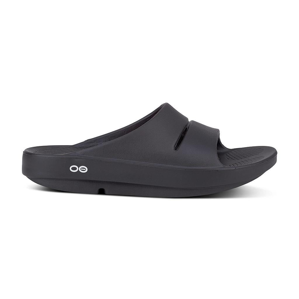 Oofos Zapatillas Unisex Active Recovey Ooahh Black