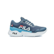 F04K000146395-6395 Fila Deportivos Ninos Running Split Navy/Azure Blue/Flame Scarlet