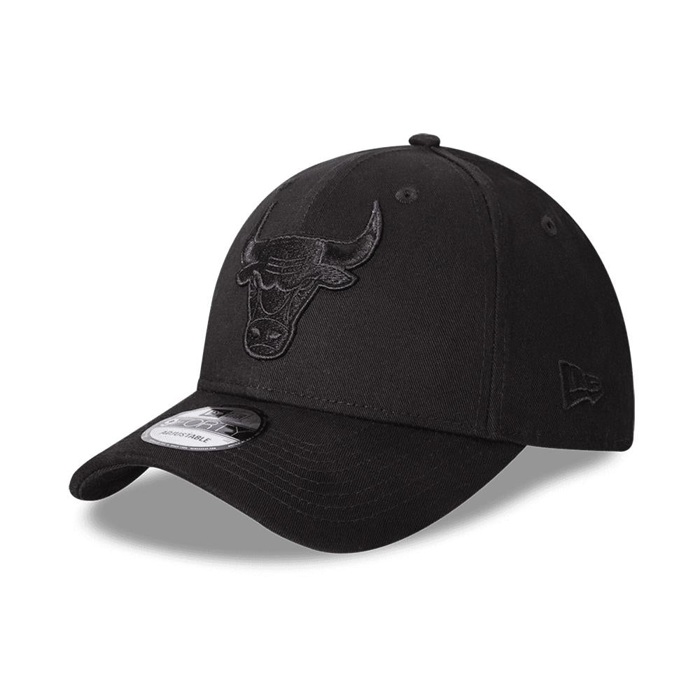 12650342 New Era Gorros NBA 9Forty Chicago Bulls Black/Black