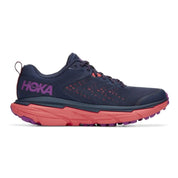 Hoka Running Femenino Challenger ATR 6 Black Iris/Hot Coral