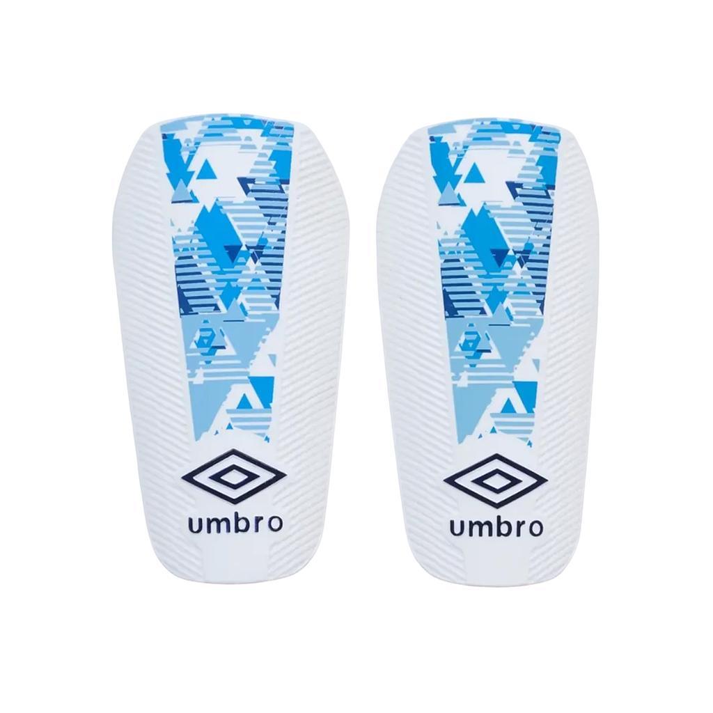 21446U-LY8 Umbro Canilleras Futbol Formation Guard Nc White/Dark Navy/Sky Blue