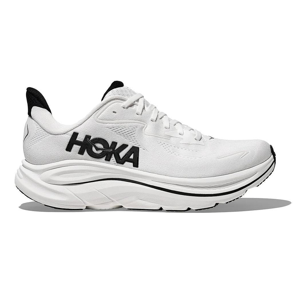 Hoka Deportivos Masculino Running Clifton 10 White/Black