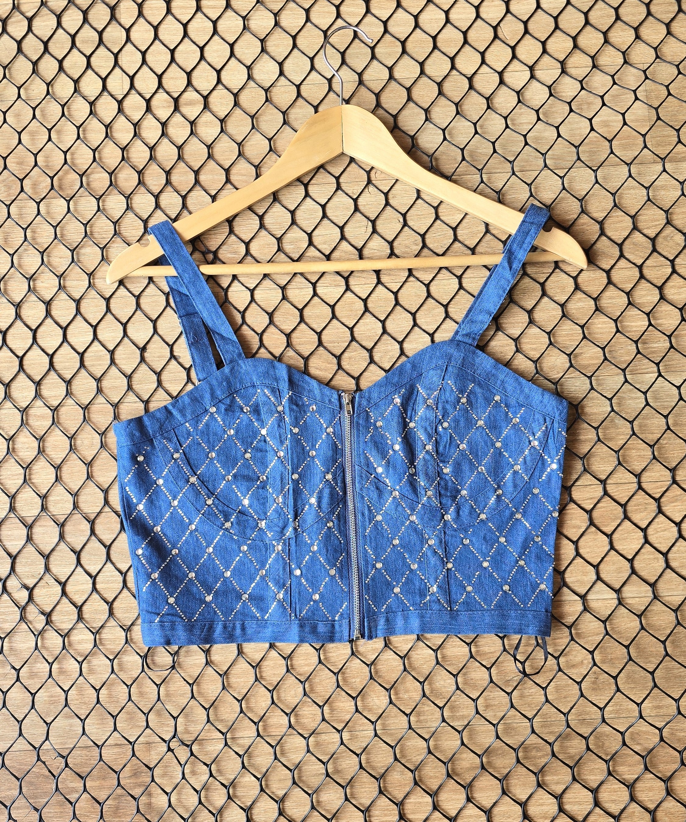 Top Femenino  Naira Azul