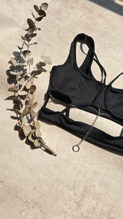 Top Femenino  Lola Negro