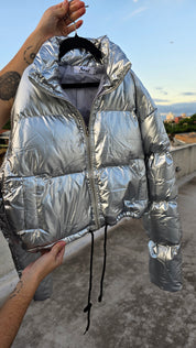 Campera Femenino  Lola Plateado