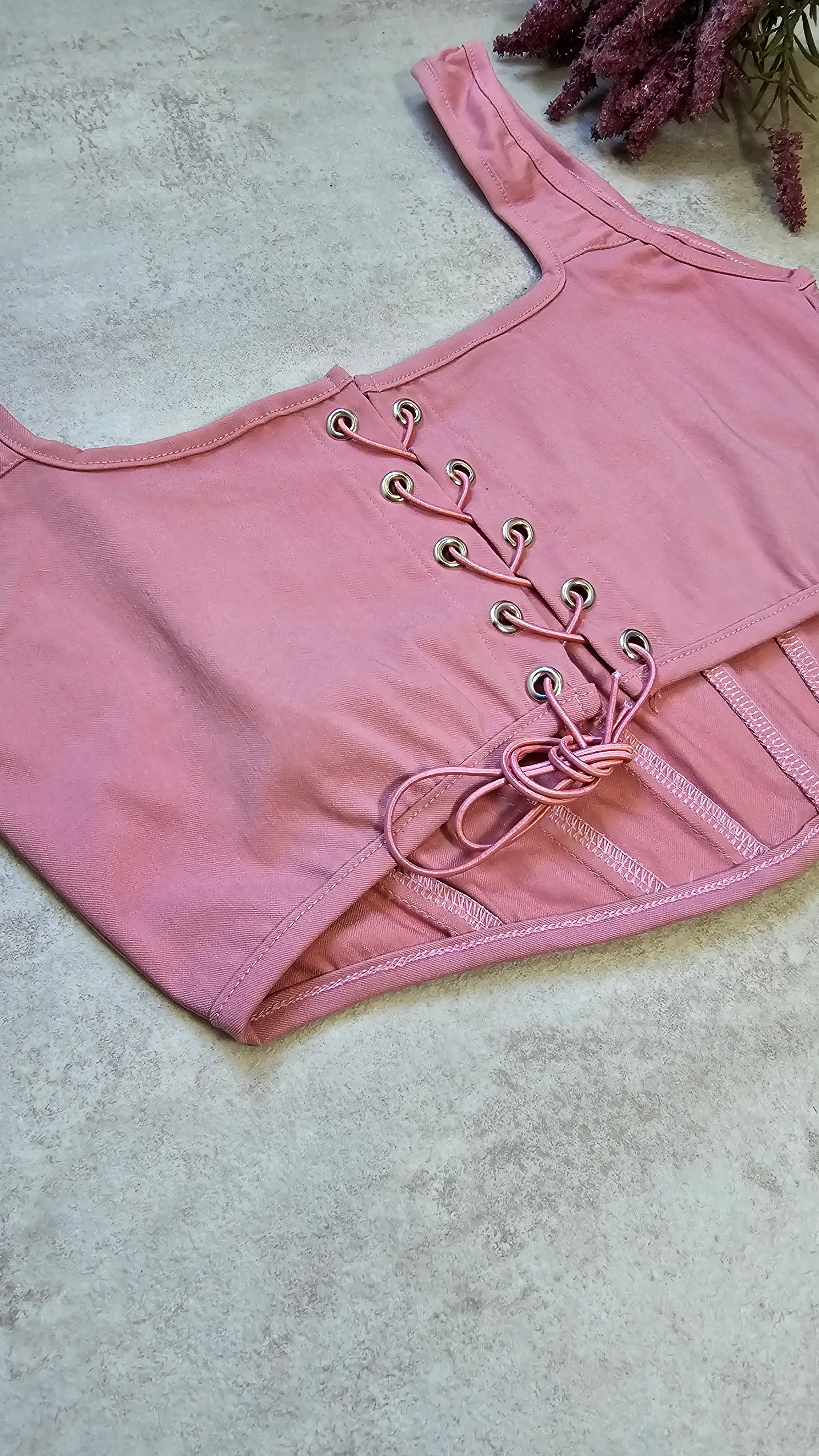 Corset Femenino  Sabrina Rosa