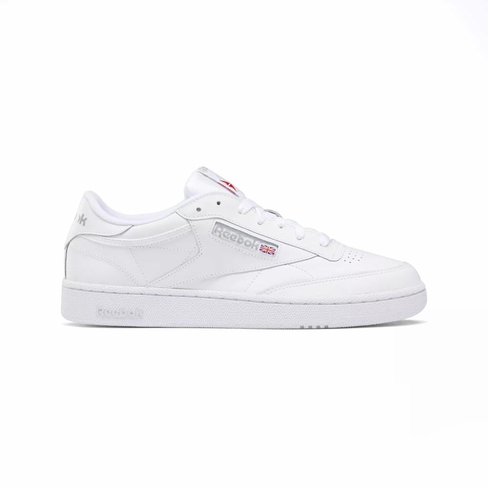 Reebok Masculino Club C 85 Int-White/Sheer Grey