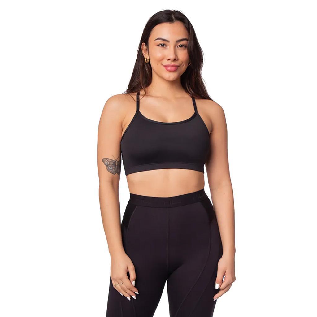 Fila Tops Femenino Training Life Black/Red/White