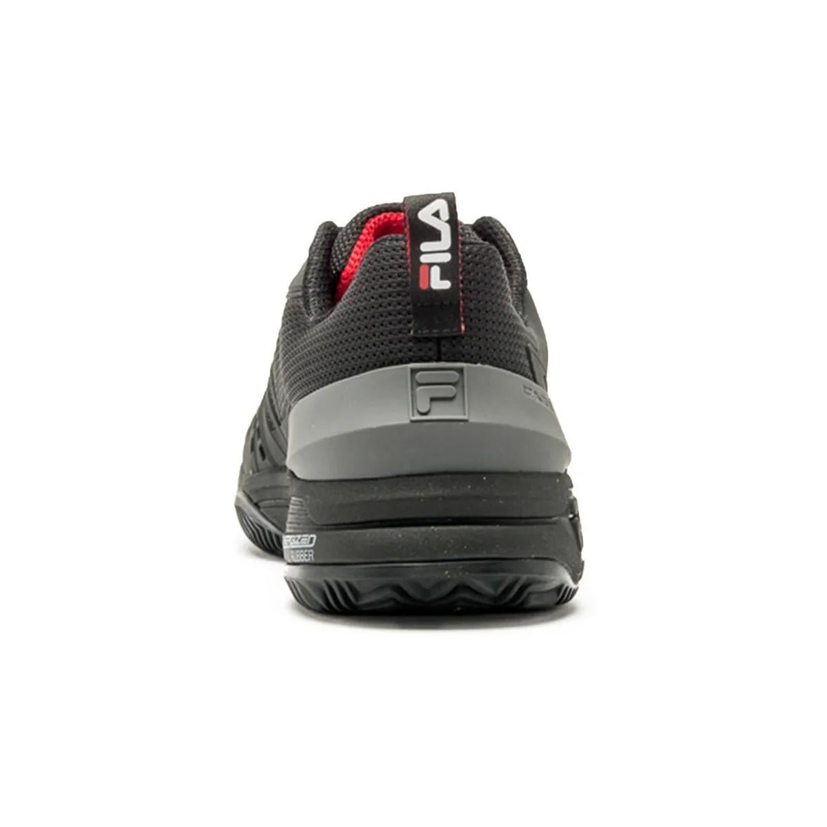Fila Tenis Masculino Axilus Ace Clay Black/Red/Graphite – Elarmariopy