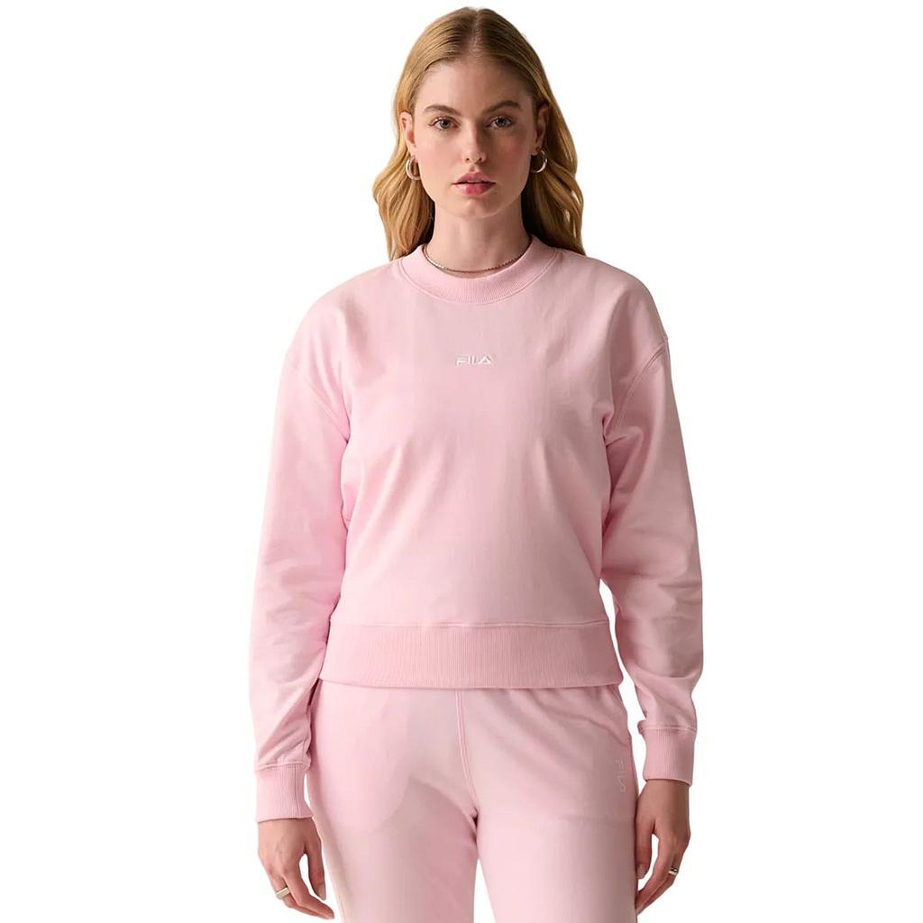 Fila Sueter Femenino Moda Coat Comfort Classic Light Baby Pink