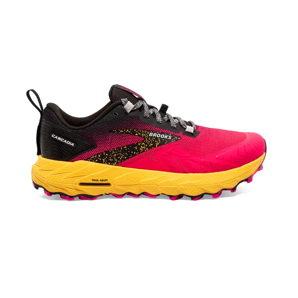 Brooks Deportivos Femenino Trail Cascadia 17 Rosa