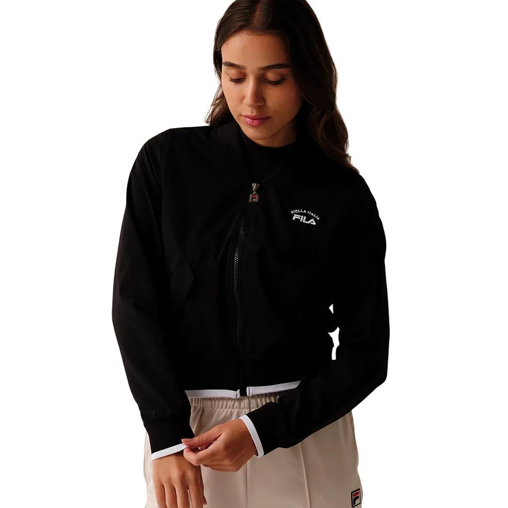 Fila Camperas Femenino Moda Biella Italia Black