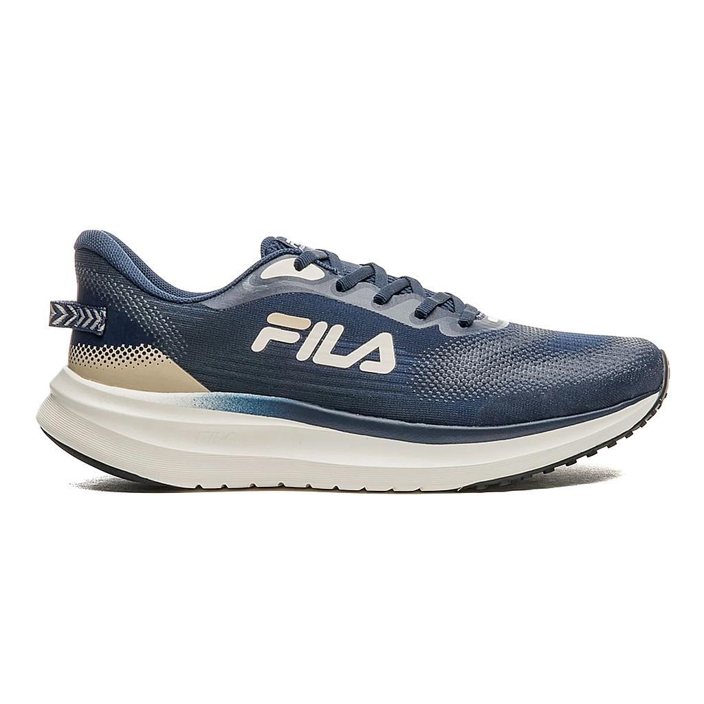 Fila Deportivos Masculino Running Racer Sky Navy/Semolina/Raw White