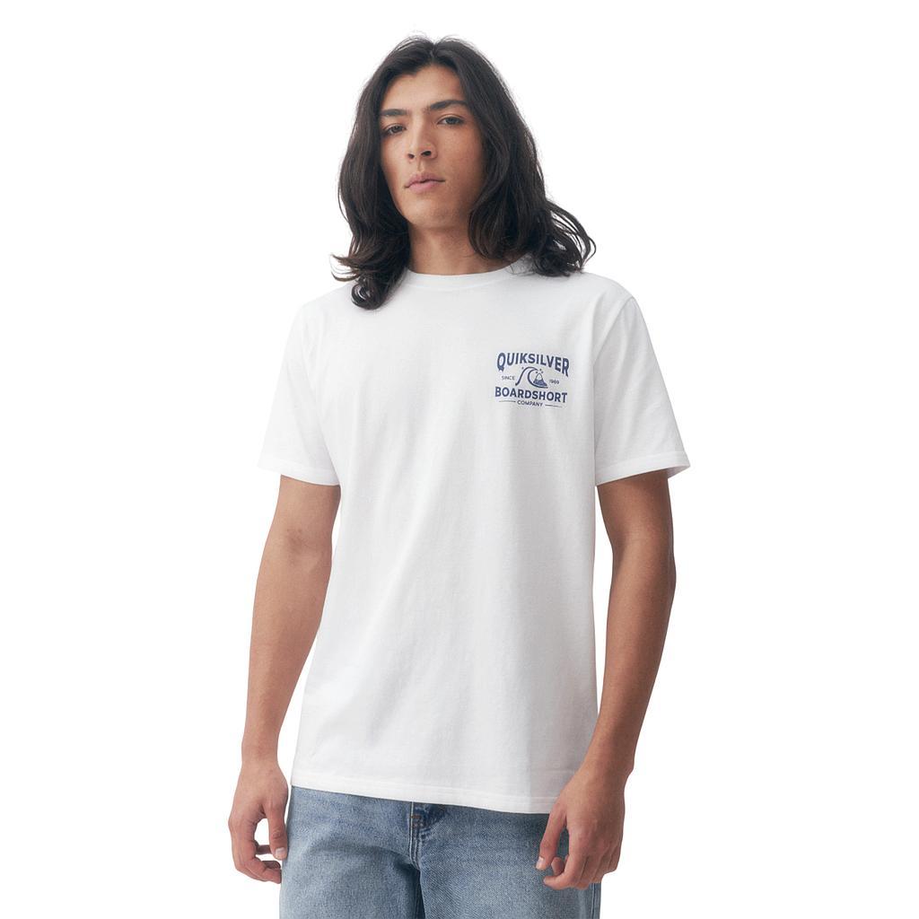 Quiksilver Remeras Masculino Moda Time Tested White