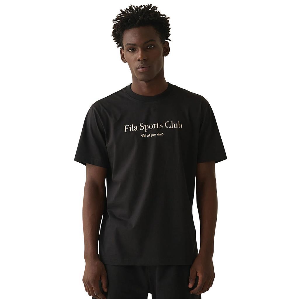 Fila Remeras Masculino Moda Comfort Sport Club Black
