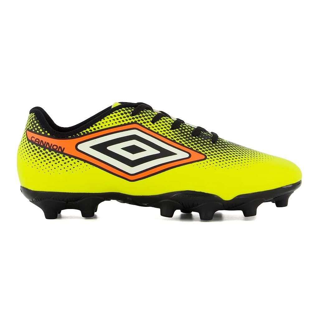 Umbro Campo Masculino Futbol Cannon Limao/Laranja Fluor/Preto