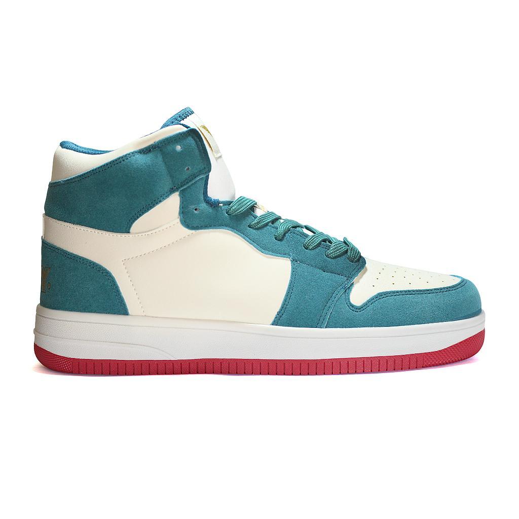 Pony Botas Masculino Moda Central Sprint White Green