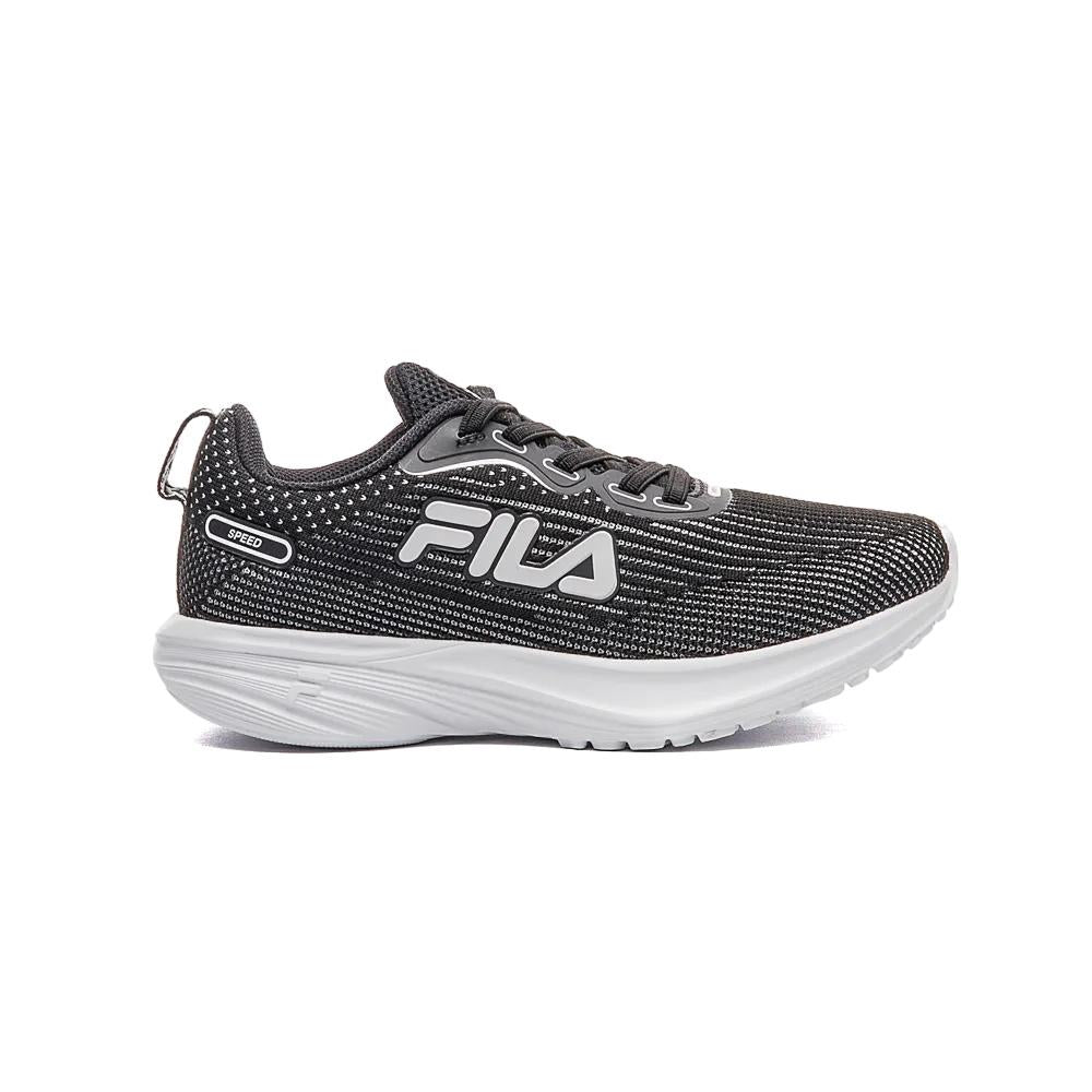 Fila Deportivos Niños Running Speed Black/Silver/White