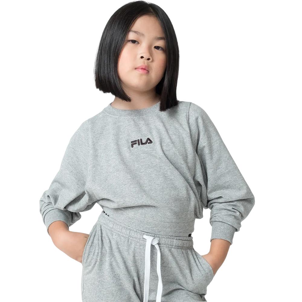 Fila Remeras Mangas Largas Niños Moda Blouse Elastic Merge East