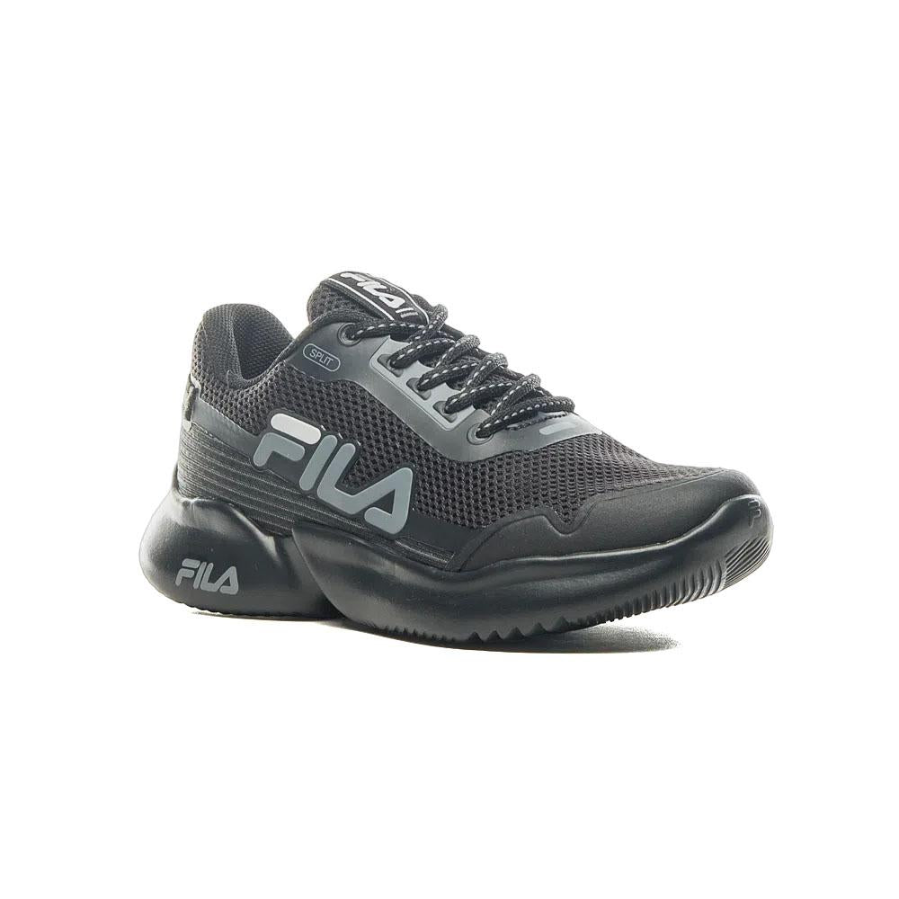Fila Junior Running Split Negro/Grafito/Plata