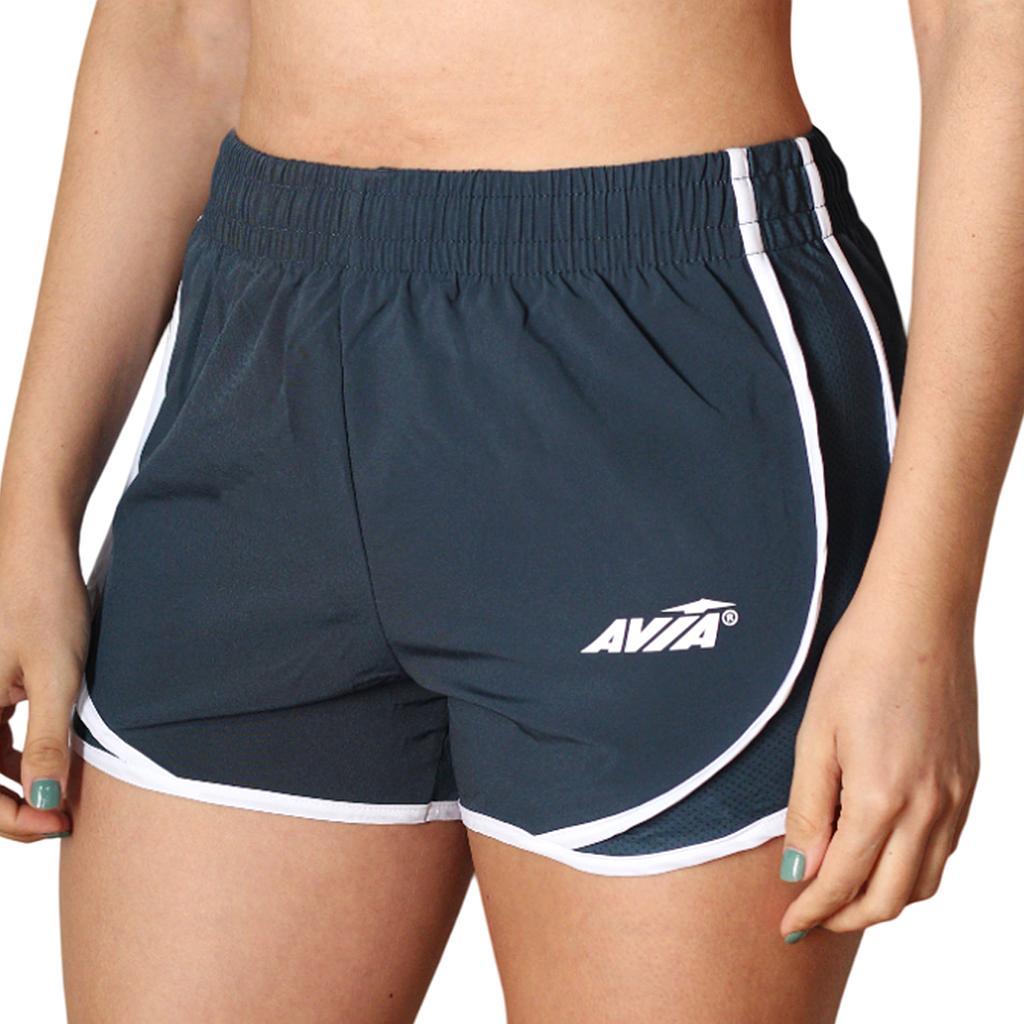 Avia Shorts Femenino Running Tennessee Graphite/Lilac