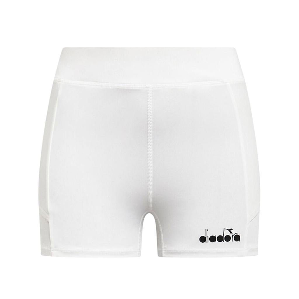 Diadora Ciclistas Femenino Tenis L. Short Tights Pockets Optical White