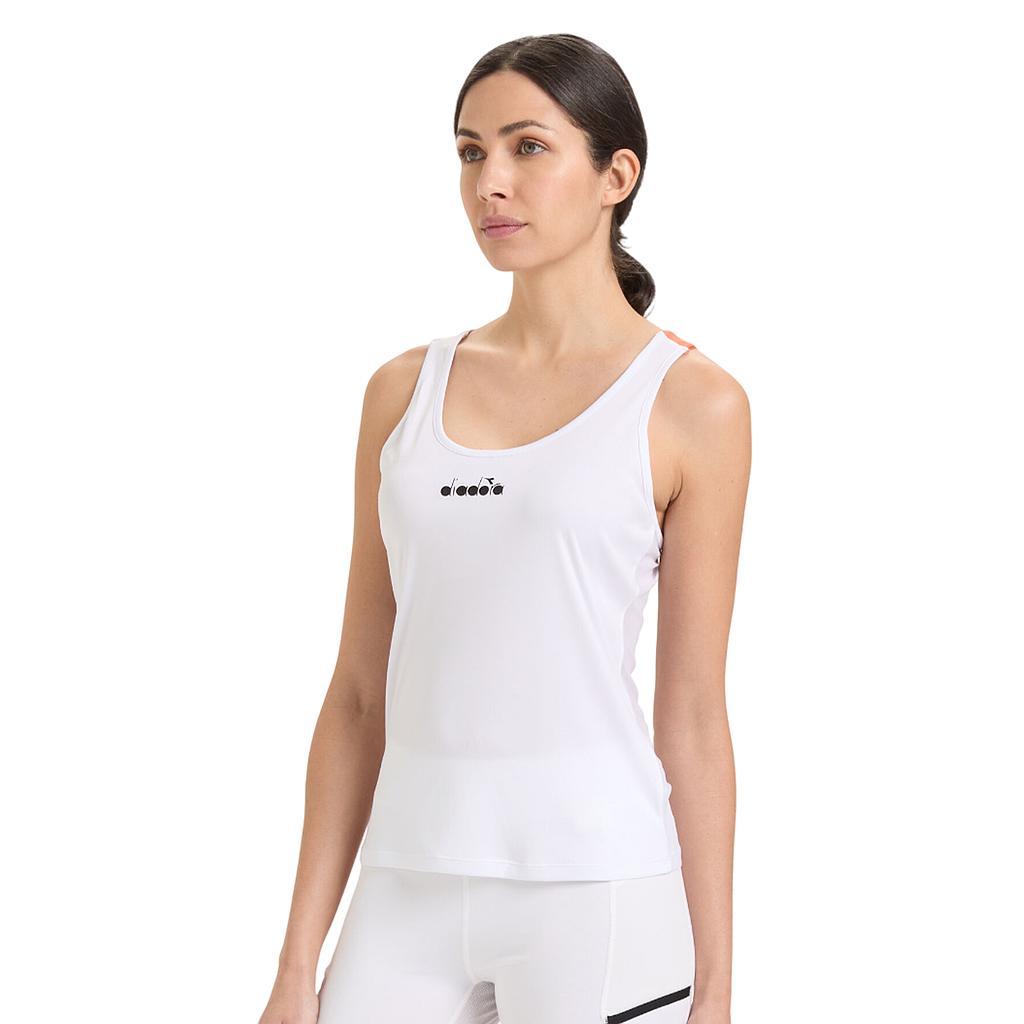 Diadora Camisillas Femenino Tenis L. Tank Optical White