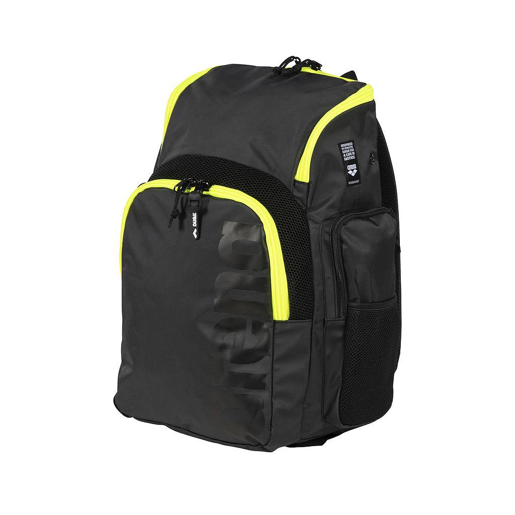 Arena Mochilas Unisex Natacion Spiky Iii Backpack 35 Dark Smoke/Neon Yellow