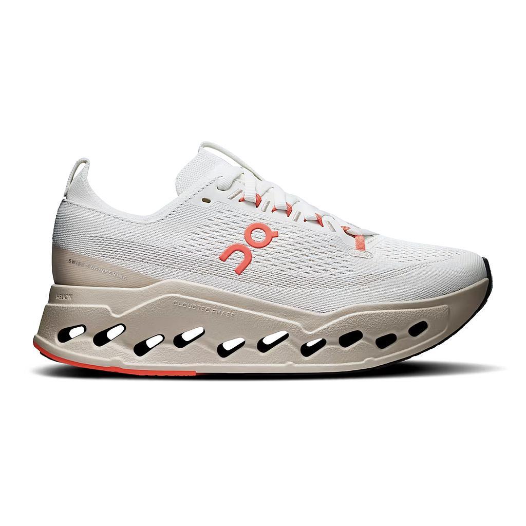 On Deportivos Femenino Running Cloudsurfer Max Ivory/Salmon