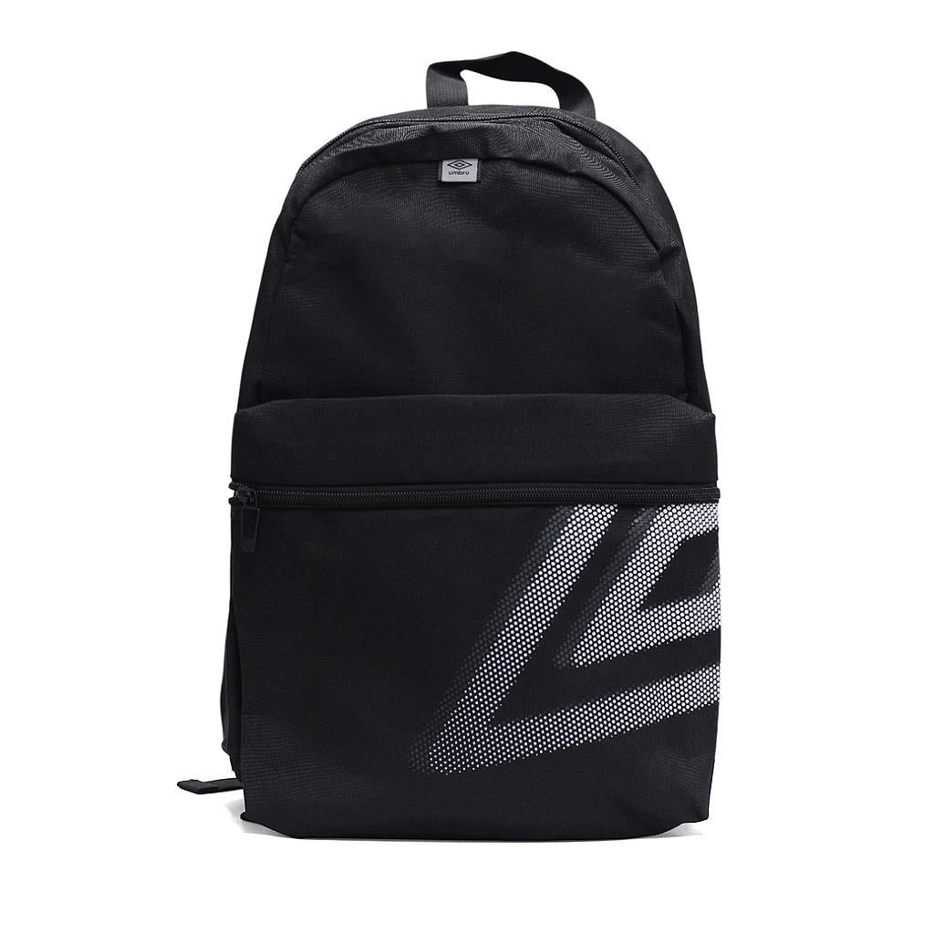 31025U-N73 Umbro Mochilas Unisex Futbol Training Front Pkt Backpack Black/White/Grey