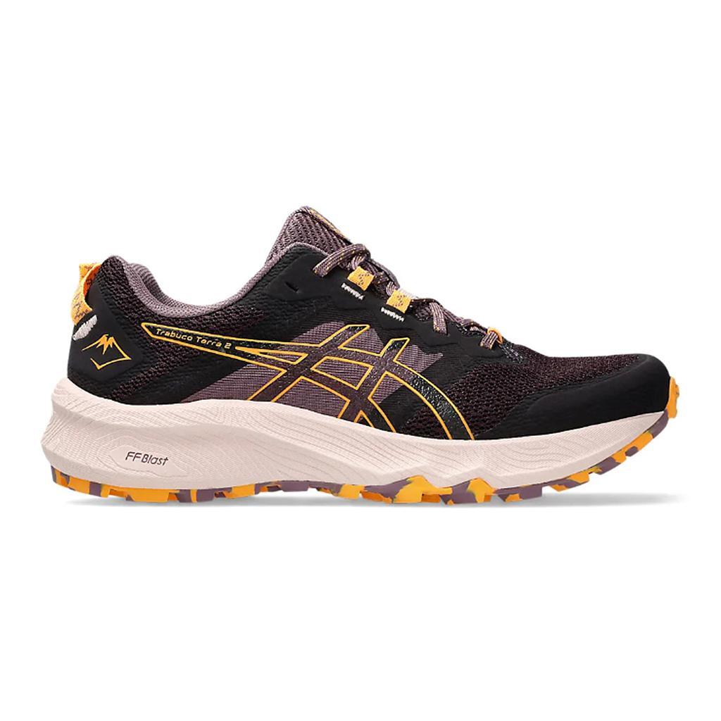 Asics Deportivos Femenino Running Trabuco Terra 2 Dark Aubergine/Stadium Orange