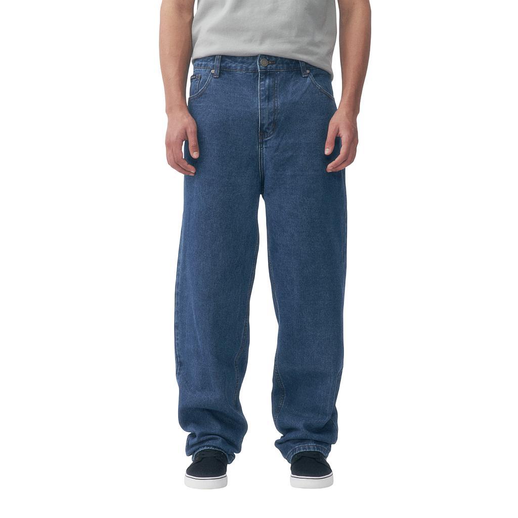 Quiksilver Jeans Masculino Moda Nudo Mid Blue