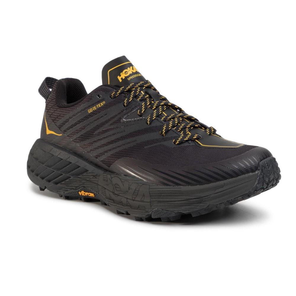 Hoka Trail Running Masculino Speedgoat 4 Gore-TEX Anthracite/Dark Gull Grey