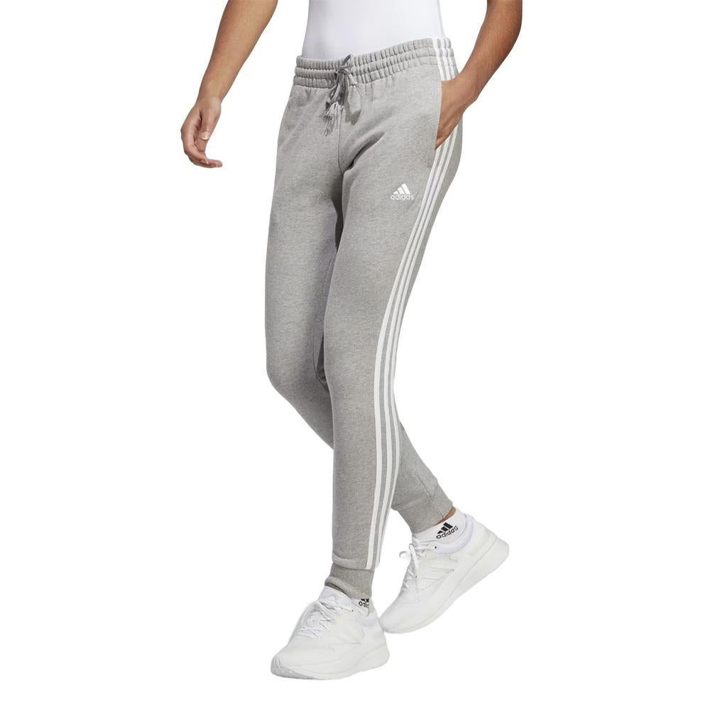 Adidas Pantalones Femenino W 3S Ft Cf Pt Gris